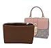 Purse Organizer Insert is used for lining finishing of LV locky bb inner bag lock head postman bag inner support bag.2031brown 18*6*12cm