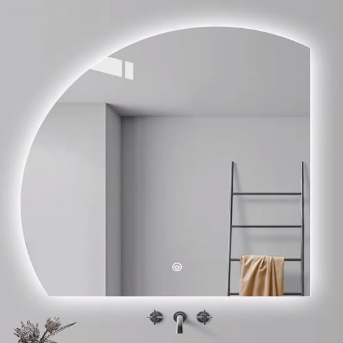 Miroir LED antibuée avec éclairage variable pour une salle de bain moderne - 3