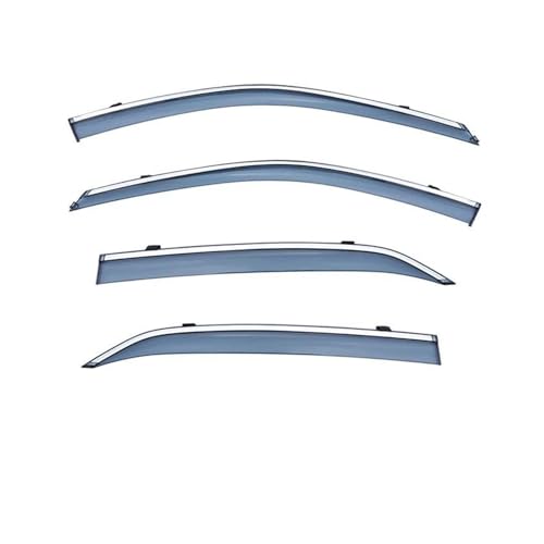 NYSGMVBDOFH Deflectores de Aire para Toyota para Crown S210 Accesorios Viseras Ventana Deflectores Protector Lluvia Visera Puerta Parasoles Ventilación Ventvisor Auto Deflectores