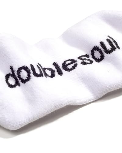 doublesoul Men & Women 3 Pack Low Socks; Ankle socks, Organic Cotton2