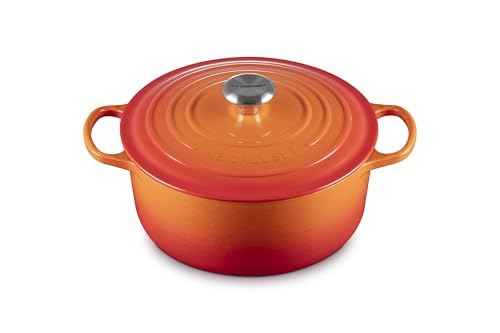 Image of Le Creuset Enameled Cast Iron Signature Cookware Set, 9 pc., Flame