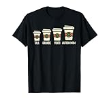 Funny Autism Mom Coffee Awareness Mothers Day T-Shirt