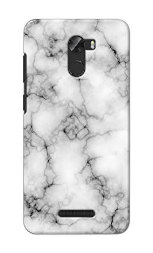 Image of Light White Marble Texture Natural Pattern Hard Back Case Cover for Gionee A1 Lite Back Cover -(J5) VNS2230