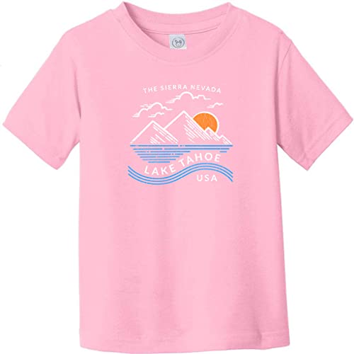 Lake Tahoe Sierra Nevada Mountain Toddler T-Shirt