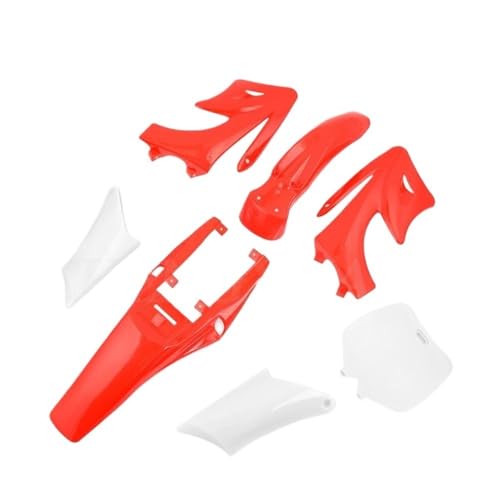 Carénages pour pocket cross 49cc et kit plastique complet avec selle et réservoir de motocross