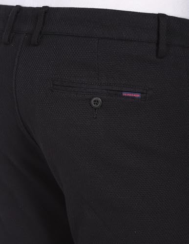 Image of U.S. POLO ASSN. Men Casual Comfort Fit Trousers