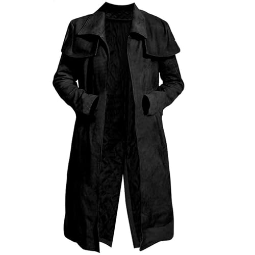 Premium Suede Leather Duster Ranger Coats - New Vegas A7 NCR Veteran Ranger Classic Armor Coat - A7 Coat3