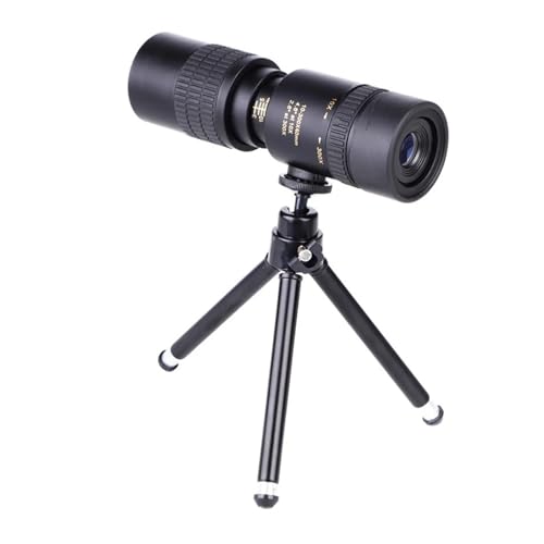 Telescopio monocular 10-300x40mm contra imágenes borrosas con enfoque nítido y prisma BAK4