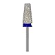 Makartt Electric Nail Drill Bits - Tapered Barrel Carbide Diamond Sanding Bit for Nail Prep Shaping, Upgrade Drill Tips with Cross Teeth & Dust-Proof Ring for Manicure Salon Cuticle Remove M #150 Grit