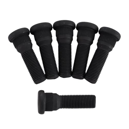 Pernos de rueda M14x1.5 para Roewe W5 tornillos estriados para llantas de coche moleteados