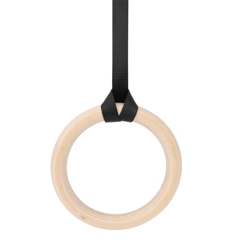 Anillas de entrenamiento de madera ajustables para gimnasio miniatura 7