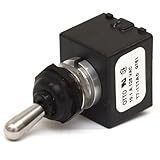 Otto Boat Toggle Switch T7-111A5 | On/Off 2-Spade 125V AC