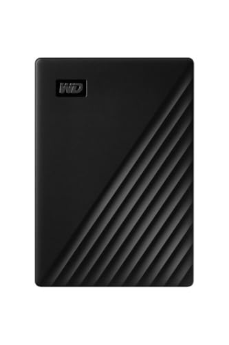 Image of WD 5TB My Passport, Portable External Hard Drive, Black, Backup Software with Defense Against ransomware and Password Protection, USB 3.1 /USB 3.0 Compatible - WDBPKJ0050BBK-WESN, Pack of 6