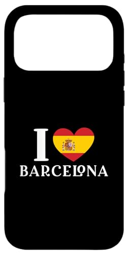 I Love Barcelona Spain Heart �X�y�C������ �X�}�z�P�[�X iPhone 17 Pro Max �p
