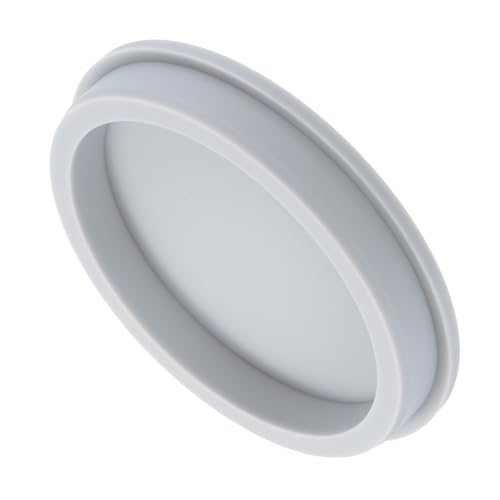 Image of MECCANIXITY High Temp Silicone Plug Mount Dia 126.5mm /4.98 Inch T Shaped Rubber Stopper Hole Plugs for Powder Coating Plating Waterproof Sealing Plugs Grey Pack of 1(OD 135mm /5.31 Inch)