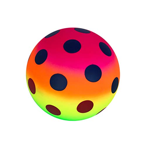 BESPORTBLE Pacote com 3 bolas de arco-íris Bolas de praia de PVC Bola de aba de aba para interior pl