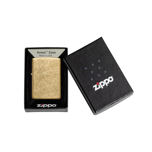 ZIPPO(ジッポー) ライター US 28496 タンブルドブラス 正規輸入品