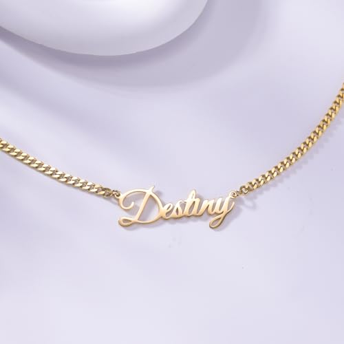 Yofair Ankle Bracelets for Women 18K Gold Plated Custom Gold Name Anklet Personalized Dainty Anklet Bracelet Summer Beach Jewelry for Women3