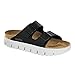 Produktbild Birkenstock Boston Jungen Sandalen, Schwarz - Dickes Schwarz - Größe: 42 EU