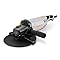 Amoladora Angular: DEKOPRO 230mm 2200W amoladora angular eléctrica con cable, Velocidad 6500 RPM,para cortar, pulir y amolar Mangos largos
