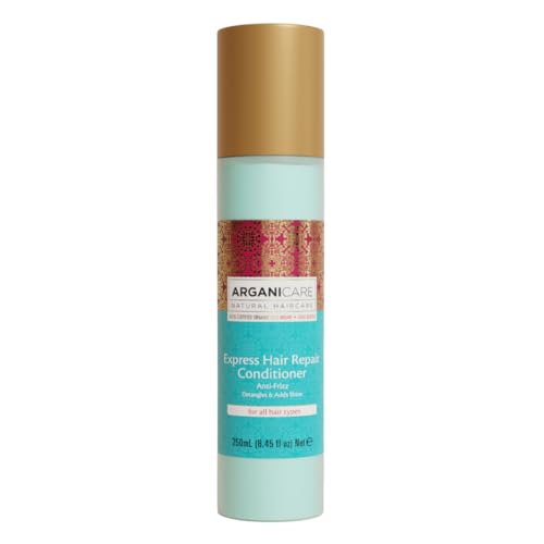 ARGANICARE| Argan Oil Express Hair Repair Conditioner | All Hair Types | Leave-In Spray Care | Shine, Smoothness & Control | 250 ml