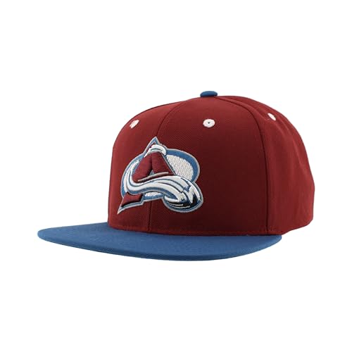Image of ZHATS NHL Unisex-Adult NHL Officially Licensed Adjustable Snapback Hat Flat Bill Z11 Icon Two Color
