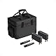 NEBULA X1 Sound- und Transport-Set für den Beamer, kabellose Satellitenlautsprecher, kabellose Mikrofone, Tragetasche, All-in-One Entertainment-Kit, kompatibel X1, Party, Karaoke, Kino