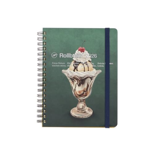 【デルフォニックス手帳 2026年版／2025年10月始まり】ロルバーンダイアリー アメリカンスイーツ L スケジュール帳 マンスリー（C（サンデー））のサムネイル