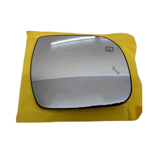 Verre de rétroviseur droit chauffant avec angle mort pour Toyota Sienna 2014-2020