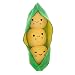 Ousyaah Peluche de Guisante de 50cm, Lindo Funny Toy Story 3 Guisantes en una Vaina de Peluche, Juguete de Peluche para Almohada, Abrazar, Forma de Muñeco de Peluche, Juguete, Cojín Suave
