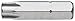 Wera Series 1 867/1 BTZ BiTorsion Bit, TORX TX 40 Head x 1/4" Drive