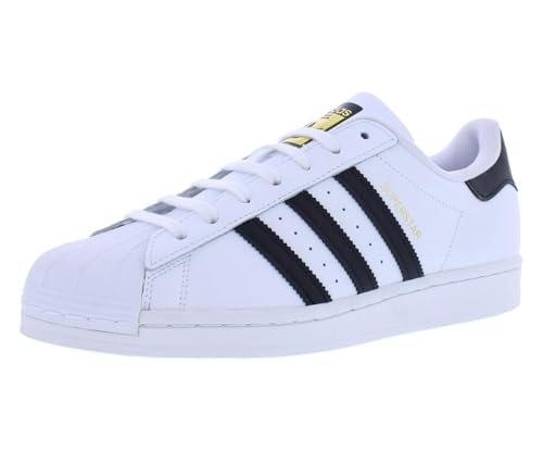adidas Superstar Mens Shoes Size 9.5, Color: White/Black