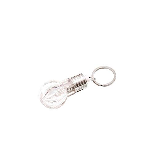 Preisvergleich Produktbild Kreative Farbwechsel LED-Schlüsselanhänger Mode-Stil Minibirnen-Schlüsselanhänger Taschenlampe Lampe Schlüsselanhänger Geschenk