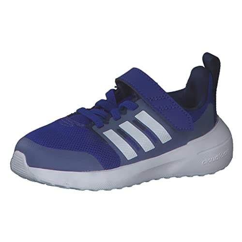 ぶんぶん adidas Unisex Kid's Fortarun 2.0 Cloudfoam Elastic Lace Top Strap