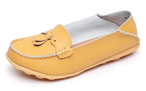 Image of VenusCelia Women's Decoration Comfy Walking Flat Loafer