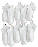 Fruit Embroidered on Heel Ankle Socks Funny Low Cut Socks Heel Guard White Socks for Women, Lady,...