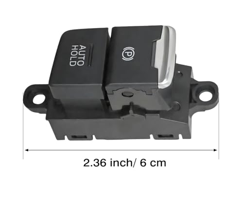 Botón Freno Mano Coche KD2W-66-EP0 Compatible con Mazda CX-5 2017 2018 2019 2020 2021 LHD 2