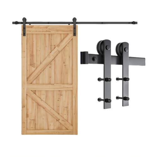 hanshanyan �݂�����˃��[�� �o�[���h�A���� 6FT/1.83m ���t�H�[������ ���˃��[�� ������ �Ȉ� ���� �ؐ� �����Ⴂ �h�A ������ DIY ������� �A���~���[�� �V���O���ЊJ���� �g���b�N���[�� �Ј����� J�^ 5�i�� �u���b�N (