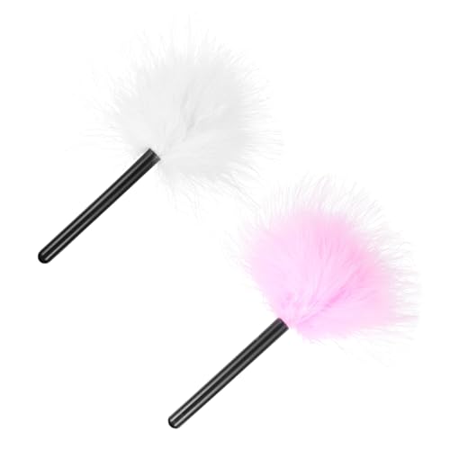 Ipetboom 2Pcs Fluffy Makeup Soft Powder Puff for Loose Powder Application Lightweight Washable Cosmetic Tools for Effortless Makeup Blending for Travel