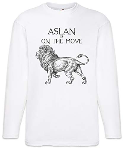 Aslan is on The Move T-Shirt à Manches Longues idéal pour vos sorties décontractées et week-ends