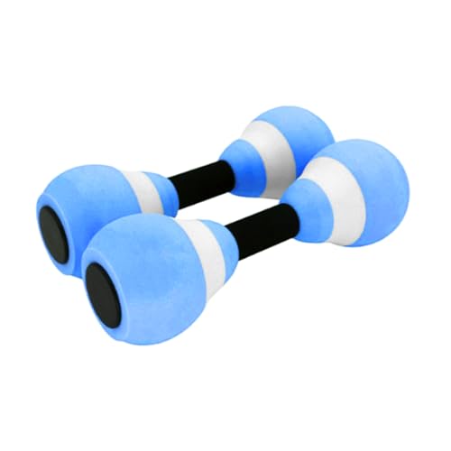 Mancuernas de agua para piscina, equipo de ejercicio de agua para piscinas, barras de espuma EVA, equipo aeróbico acuático