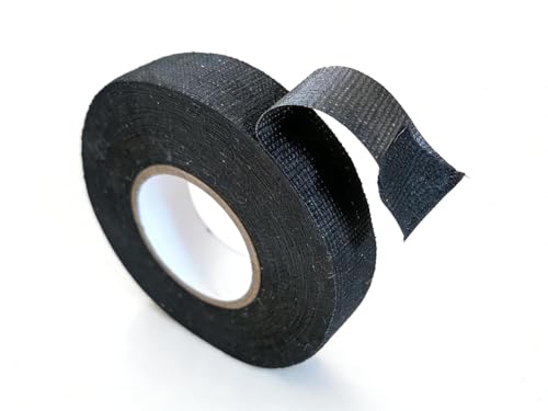Image of Wire Harness Cloth Electrical Tape, 7.5 Inch x 62.2 FT, Automotive Heat Proof Insulation Tape for Car Loom Cable Wrap Protection, Fixation