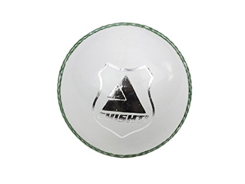 Balle de cricket en cuir blanc Chishti lot de 6 équipement match club 127.6g
