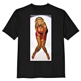 Anna Nicole Smith - Men's Premium Crewneck T-Shirt – Lightweight, Soft Cotton, Perfect Everyday Fit PIAP #PDI106555, Black, Medium