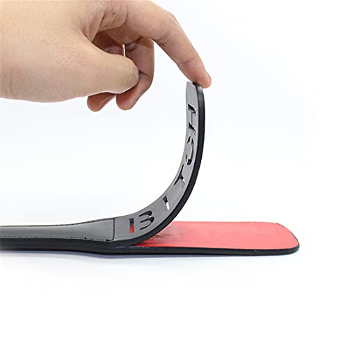 Spanking Paddle brief sex erotiek SM leer dubbellaags zwart rood spanking peddel zweep paren flirten erotische bondage… - Afbeelding 4