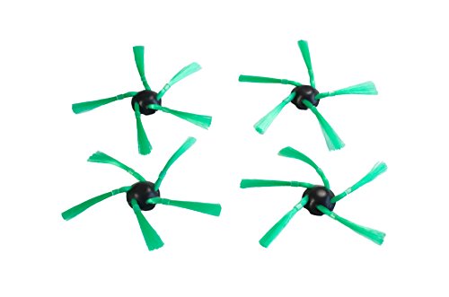 Hannets Spazzole Laterali di Alta qualità compatibili con Vorwerk VR200 e VR300 I Robot aspirapolvere aspirapolvere Robot 4 spazzole di Ricambio per Vorwerk Folletto VR 200 e VR 300