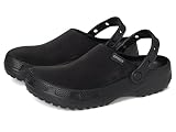 Crocs Unisex-Erwachsene Classic Crafted Canvas Clogs für Damen und Herren, Schwarzer Samt, 5 Women/3 Men