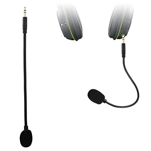 Image of Phone Microphone for Headphone Jack - 3.5mm AUX - 7.5 Inch Detachable | Detachable Mini Mic 3.5 mm Jack, Small Plug in Attachment