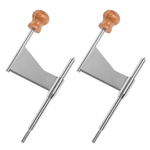 GLEAVI 2pezzi Grattugia Professionale per Formaggio Lama in Acciaio Inossidabile Parte per Formaggio Rotante e Grattugia Manuale Strumento Portatile per Preparare Insalate e Snack