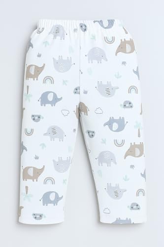 Image of EIO Baby Boys & Girls Cotton Pajamas Pants Combo Pack| Soft Breathable Unisex Sleepwear for Kids & Toddlers | Comfortable Nightwear for Infants | Kids Pyjama Pant